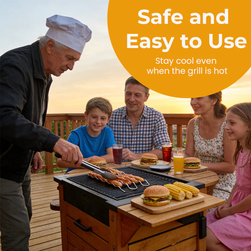 🌭 [Grill Master Essential] BBQ Sausage Roller Rack | No More Burnt Hot Dogs! 🔥✨ - Image 7