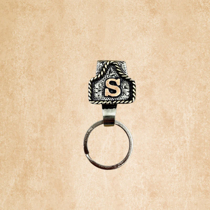 Vintage Letter Keychain - Image 8