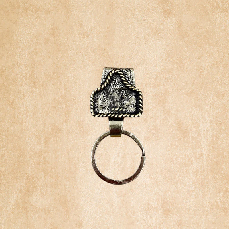 Vintage Letter Keychain - Image 9