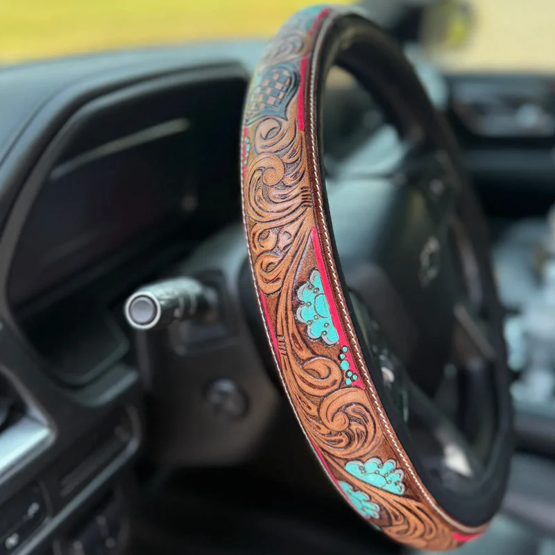 🤠 Western Cowboy Steering Wheel Cover - Image 10