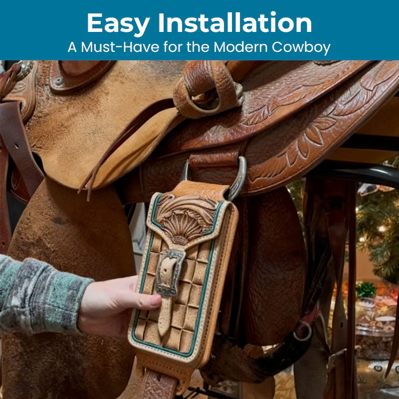 📱 🤠Western Saddle Phone Holder - Image 4
